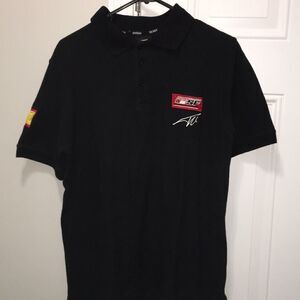 Black Spanish Grand Prix Formula 1 polo golf shirt